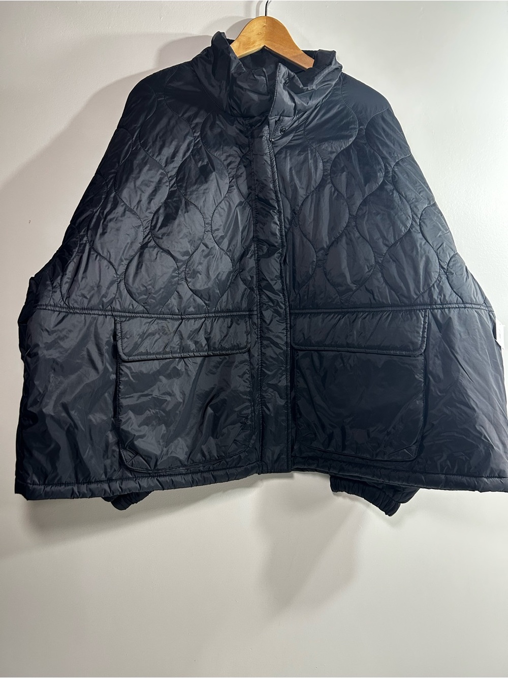 Old Navy Black Quilted Jacket